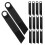 15St Svart Rostfritt Survival Fire Starter För Camping 1