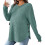 Soft Stretchy Maternity Pullover Cosy Warm Wear for-XL Green 1