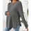 Comfortable Maternity Pullover Soft Fabric Casual-M Khaki 5