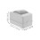 2Pcs White Waterproof Power Distribution Box with Clear Cover ABS Pc 2