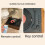 Disc Player Wireless Speaker Dustproof Lid-Wood g rain brown 2