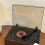 Disc Player Wireless Speaker Dustproof Lid-Wood g rain brown 6