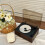 Disc Player Wireless Speaker Dustproof Lid-Wood g rain brown 5