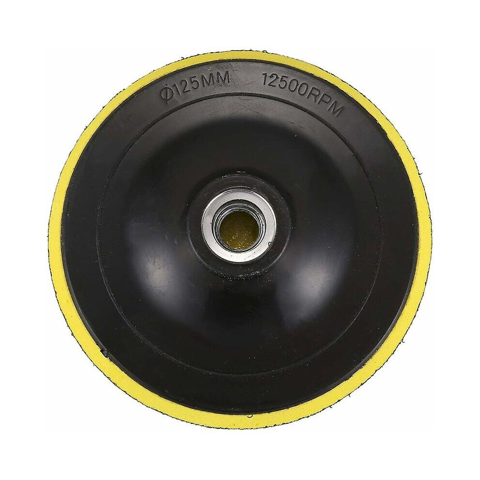 Kikidex (As Show, One Size) Polishing Pad With M14 For Polisher - Thread Diameter: 125 Mm