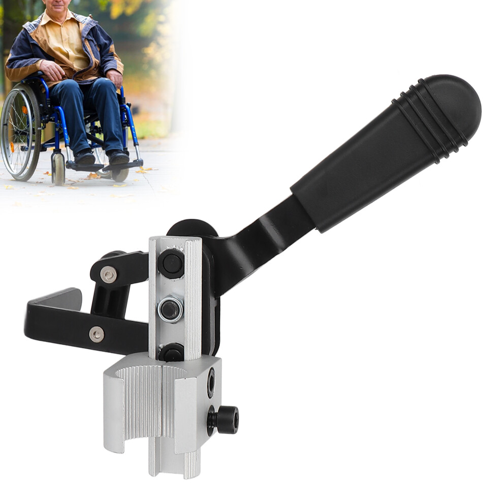 Professional Aluminum Alloy Wheelchair Handbrake Accessory Left