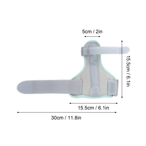 Breathable Thumb Splint Stabilizer for Tendinitis Recovery, Green 2