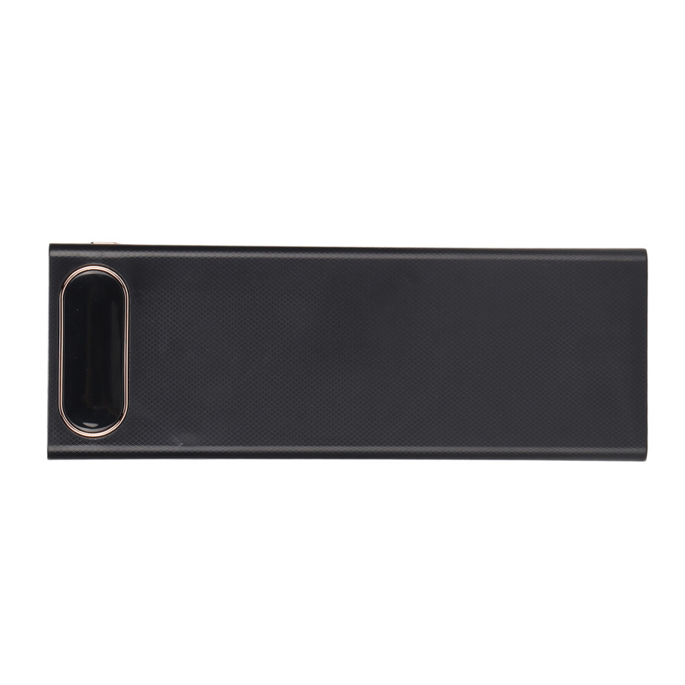 L20 10W 18650 Battery Holder Power Bank Case With Lcd Display, Black 4681357824660