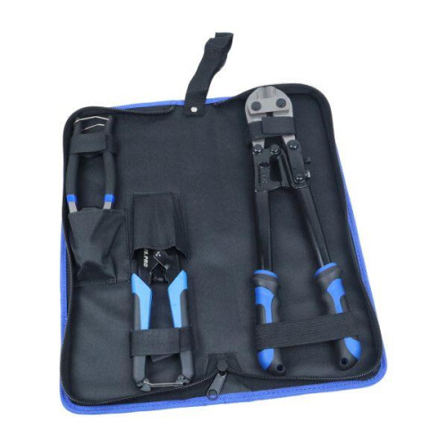 us pro US PRO Tools 3PC Wire & Bolt Cutting Set In Pouch 7237 1
