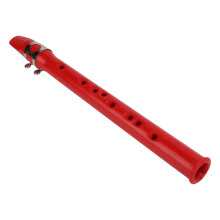 Mini tragbarer Taschen-Saxophon in Rot, ABS-Material, einfach zu spielen