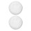 2St Vit Mesh Hattbas I För Kvinnors DIY Accessoarer 10