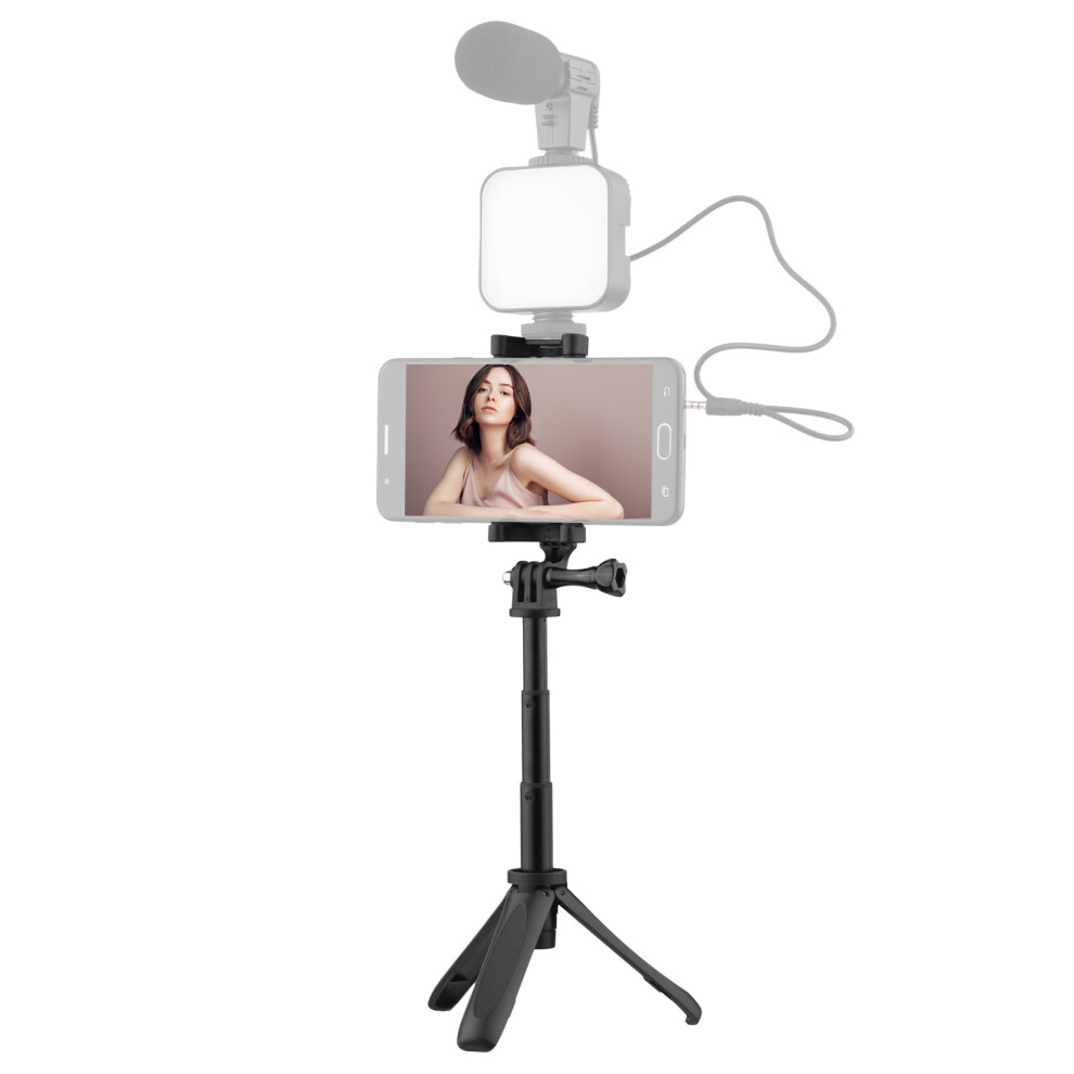 Lightweight Desktop Tripod With Phone Clip For Versatile Use & Easy Carrying 4221357826754