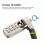 Laptop Lock Cable with 4 Digit Password Security for Notebook & Electronics 12