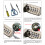 Laptop Lock Cable with 4 Digit Password Security for Notebook & Electronics 9