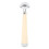 Manual Double Edged Razor Beige Long Handle for Safe Shaving 15