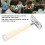 Manual Double Edged Razor Beige Long Handle for Safe Shaving 7