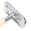 Manual Double Edged Razor Beige Long Handle for Safe Shaving 10