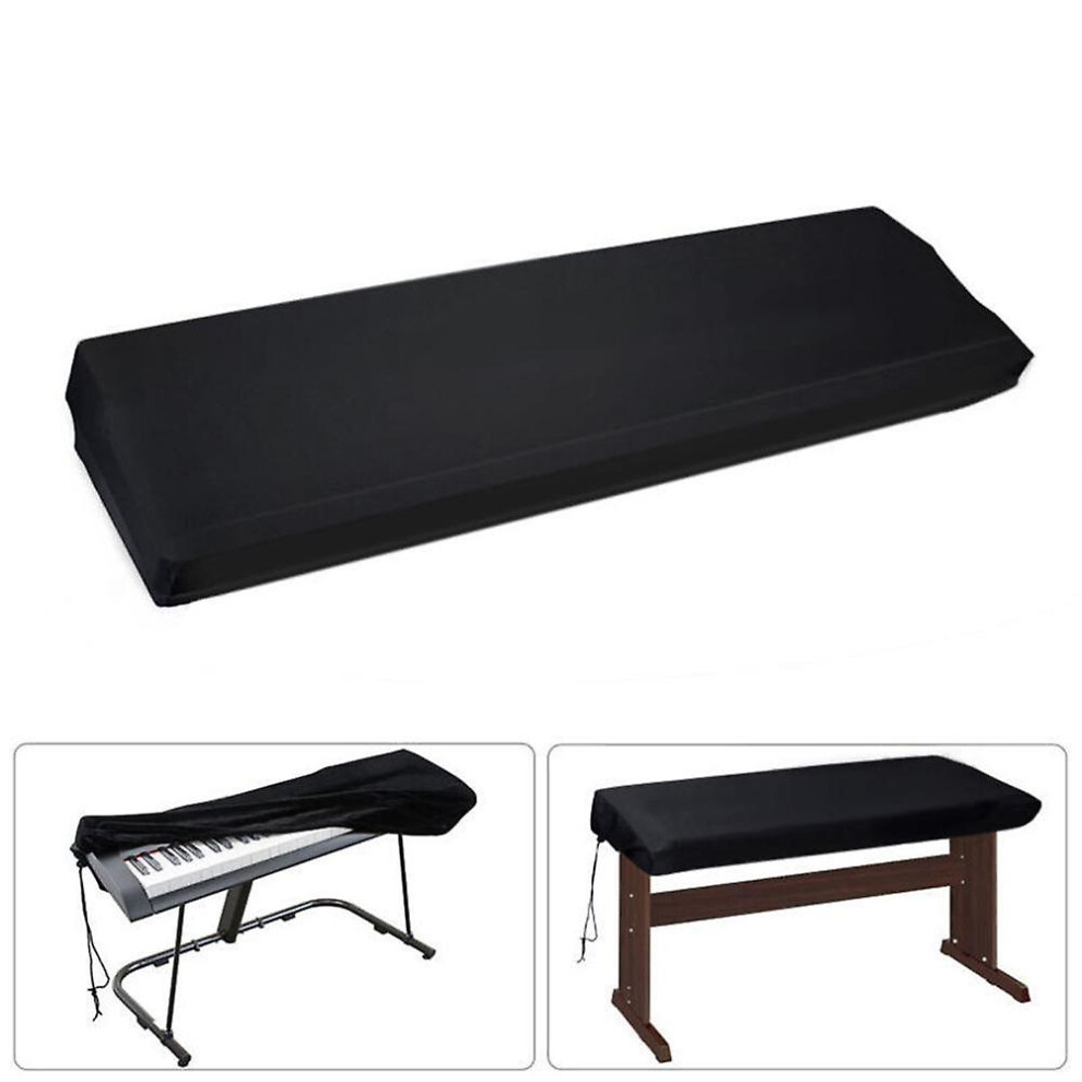 Kikidex (As Show, One Size) Digital Electric Piano Cover 61 88 Keys Dustproof And Waterproof Flat Instrument Cover, 170*50*20Cm