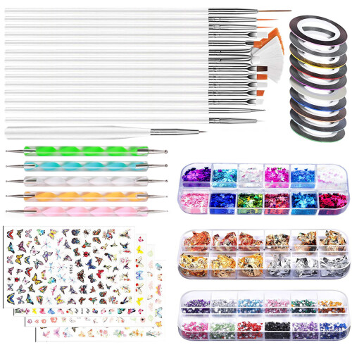 Nagelkunst-Dekorationsset, komplettes 1