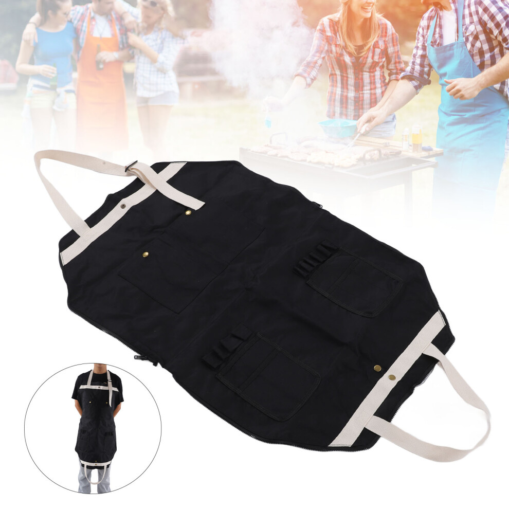 Durable Oxford Tool Apron - Wear Resistant Dustproof Adjustable Strap 8731357829502