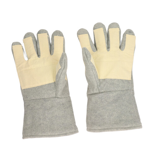 1 Paar hitzebeständige Handschuhe mit separaten 1