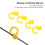 Durable Rubber Archery Bow String Silencers for Quiet Shooting 3