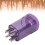 8 ml Kopfhaut-Applikator, transparent, leere 12