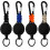High Elasticity Rebound Key Clip Practical Metal-Orange 2
