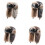 Winter Trapper Hat With Snow Goggles Wind Resistant PU-khaki 2