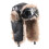 Thicken Fleece Lining Winter Hat With Goggles Windproof-Black 1
