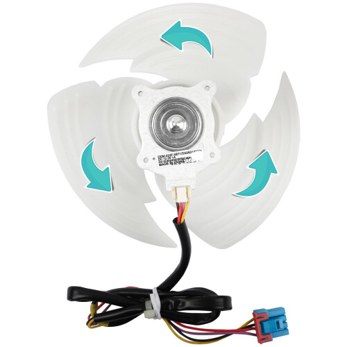 12V Refrigerator Evaporator Fan Motor for Replace EAU63103302 2
