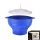 Popcorn Popper Microwave Bowl Blue Foldable, Reusable Microwave Safe Popcorn Bowl 1