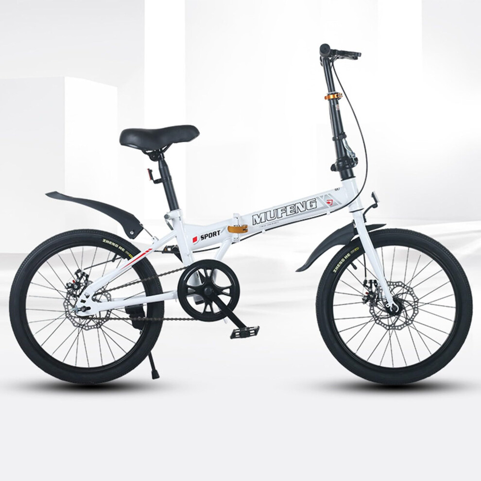 Folding Bike 20-Inch Single-Speed Bicycle For Adults Men Women Lightweight Portable Mini-image-OPC-PMQKQBT-NEW