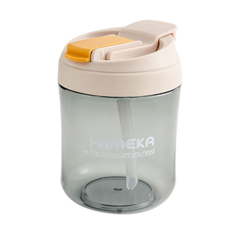 (White) Bottle Straw Water Plastic Coffee Cup Tea Milk Transparent Traveling-image-OPC-PMQKTVW-NEW