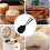 Rice Spoon Rice Paddle Nonstick Silicone Heat Resistant Mashed Potatoes Black Kitchen Tool 3