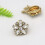 (B) 5pcs/set Detachable Crystal Buttons For Women Rhinestone Button Covers 2