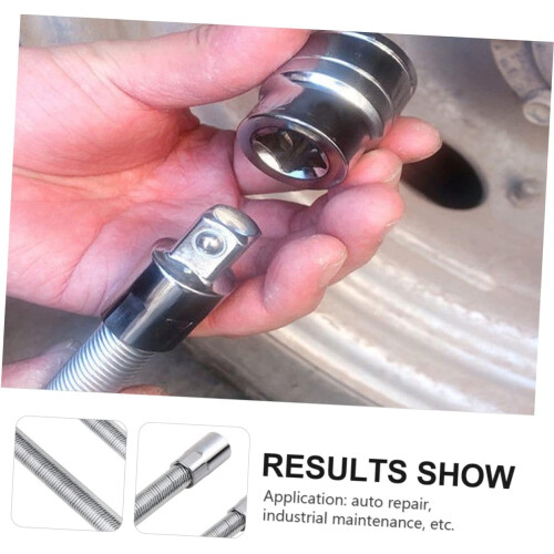 3pcs Multi Tool Accessories Drill Extension Bit Flexible Spring Steel Connection Shafts Adapter Rod For Most Multi Tools 2