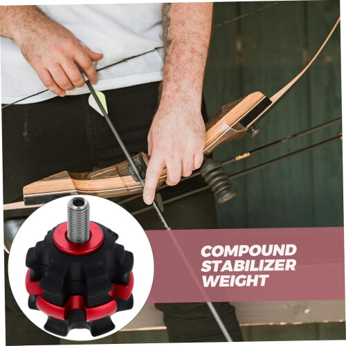 Bow Shock Absorber Enhanced Stability Recurve Bow Stabilizer Rubber Shockproof Accessory For Recurve Bows 1