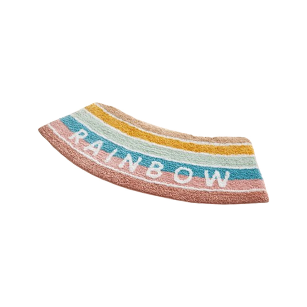 (Multicolor) Prompt And Strong Absorption Floor Mat For Efficient Water Removal No