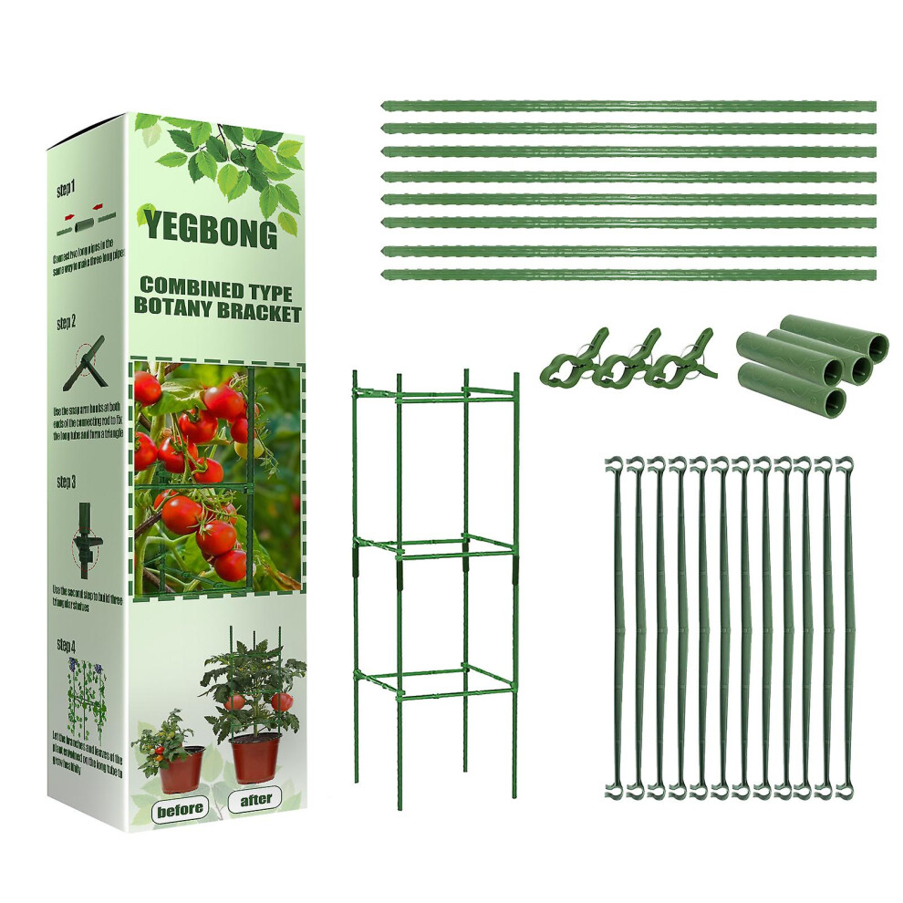 Kikidex (As Show, One Size) Plant Climbing Vine Rack Flower Stand Can Be Stacked And Combined To Connect Gardening Flower Stand