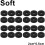 Thumbstick Grip Covers Protection Rings PS5 Xbox Switch Steam Deck Compatible - Sponge Material, Medium Elasticity 3
