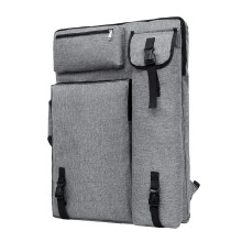 A2 Artist Portfolio Bag Case Waterproof, Large A2 Size Art Sketch Board Backpack For Palette, Sketchbook, Brushes