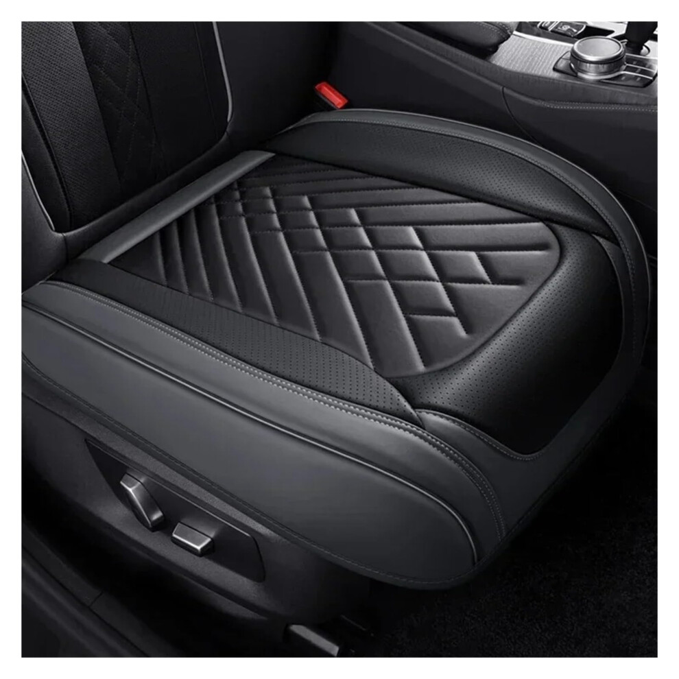Car Seat Protection Cover Compatibility With Volvo Xc60 Xc90 Xc40 Xc70 Universal Style Pu Leather 1 Seat Cover Gray/Black 9339159984659