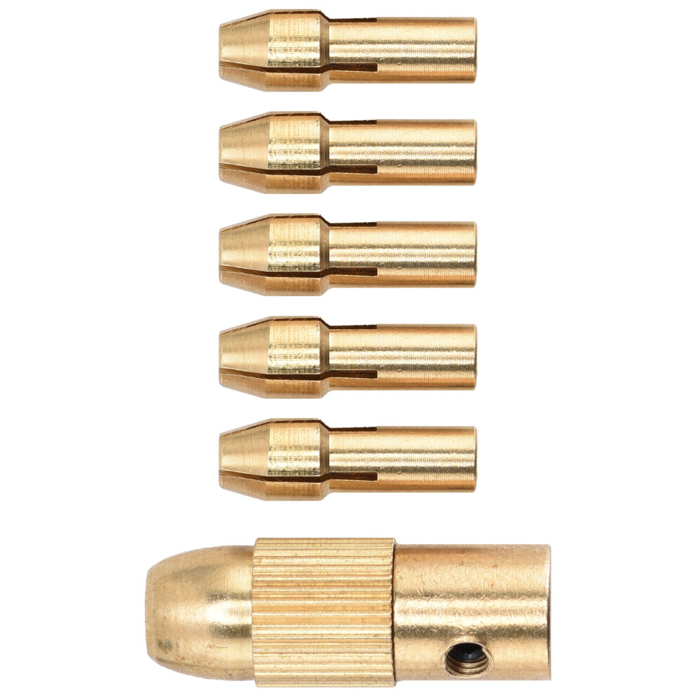 Miniature Brass Electric Grinder Chuck 0.5-3Mm For Mini Drill & Grinder 3411357833345