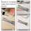 2Sets Buchbindekit Baumwollstoff Bunt Stabile Kopf- Und Endbänder 8