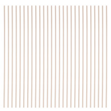100St Onbewerkte Dowel Sticks Beige - Voor Modelbouw