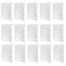 10St Zelfklevende Witte Verzendzak, Pe Materiaal Met Foam Bescherming