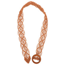Handmade Bohemian Woven Rope Belt Women Cotton Linen