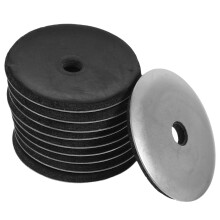 10St Rvs Afdichtingsringen Plat Rubber Voor Loodgieters En Schroeven