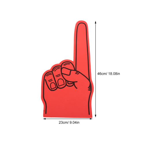 4Stk Groß Fingerset Universal Cheerleading Deko 2