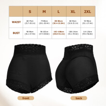 Taillenformende Slip Shorts Nahtlose Shapewear Damen
